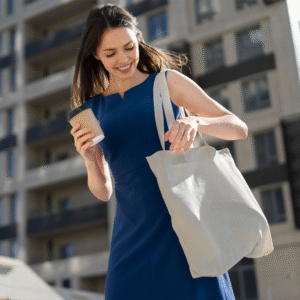 Tote Bag recyclée – Pratique & solide